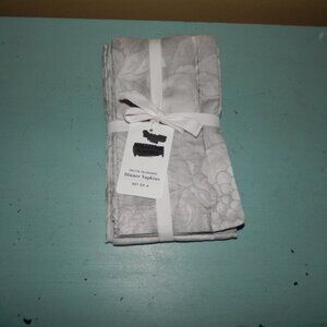 Williams Sonoma Frutta Jacquard Dinner Napkins Set of 4